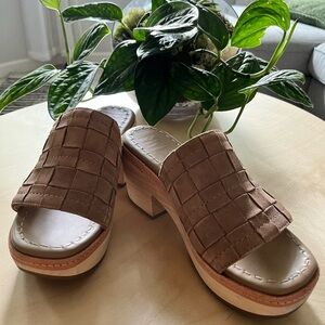 Frye - Hazel Slide Platform Sandals - New